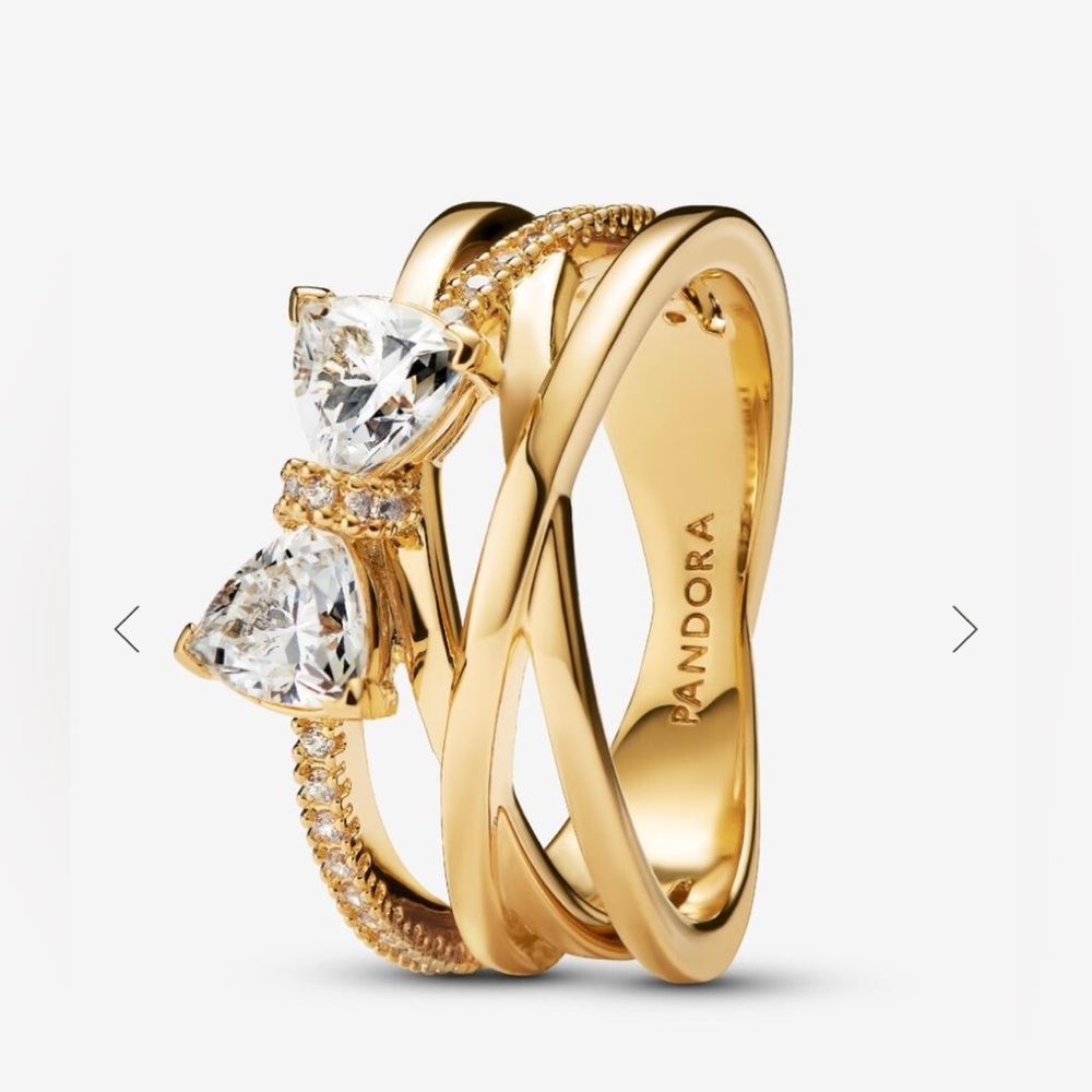Pandora Bow crossover ring